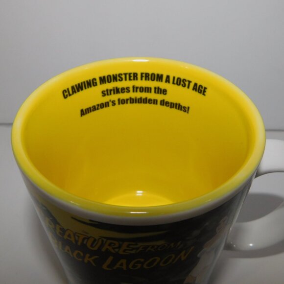 VTG 2004 Creature from the Black Lagoon Movie Poster Art Coffee Mug UNUSED - Picture 5 of 8